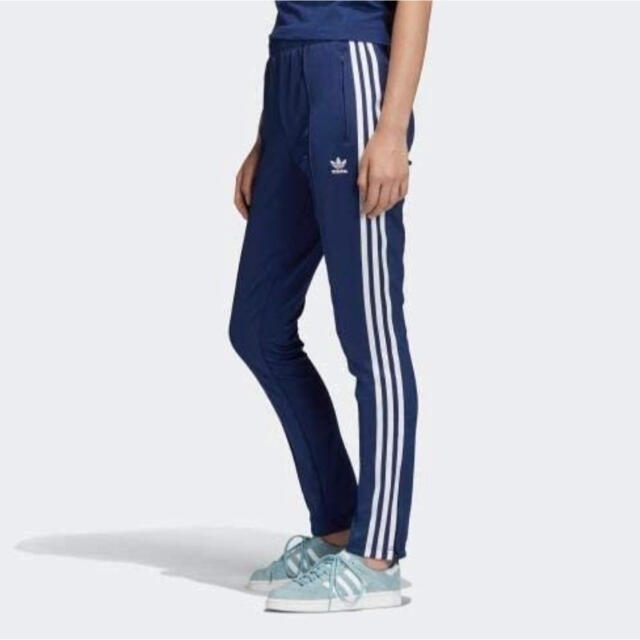 adidas(アディダス)のアディダス ジャージ スリムパンツ トラックパンツ レディース サイズ L レディースのパンツ(その他)の商品写真