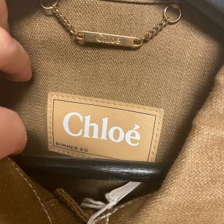 ランウェイ　新品　Chloe クロエ　2020ss クロップ　ジャケット