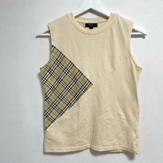 バーバリー(BURBERRY)のBurberry tops タンクトップ　ノースリーブ　ノバチェック(Tシャツ(半袖/袖なし))