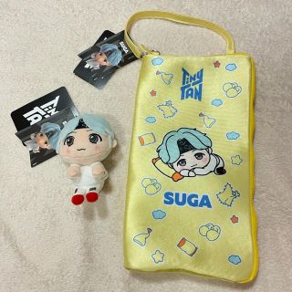 ボウダンショウネンダン(防弾少年団(BTS))のTinyTAN  マルチポーチ&キーチェーンマスコット SUGA(K-POP/アジア)