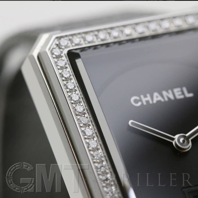 CHANEL(シャネル)の【ワイズ様専用】シャネルH5318 ボーイフレンド ツイード ミディアム 時計　 レディースのファッション小物(腕時計)の商品写真