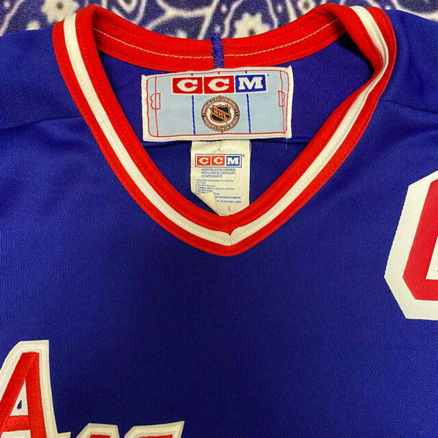 希少　justin bieber着用　Rangers jersey