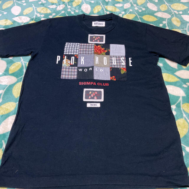 PINK HOUSE(ピンクハウス)のPINKHOUSE Tシャツ　黒 レディースのトップス(シャツ/ブラウス(半袖/袖なし))の商品写真