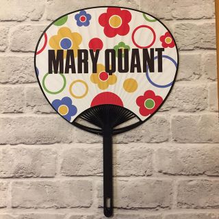 マリークワント(MARY QUANT)のマリークワント うちわ ノベルティ(ノベルティグッズ)