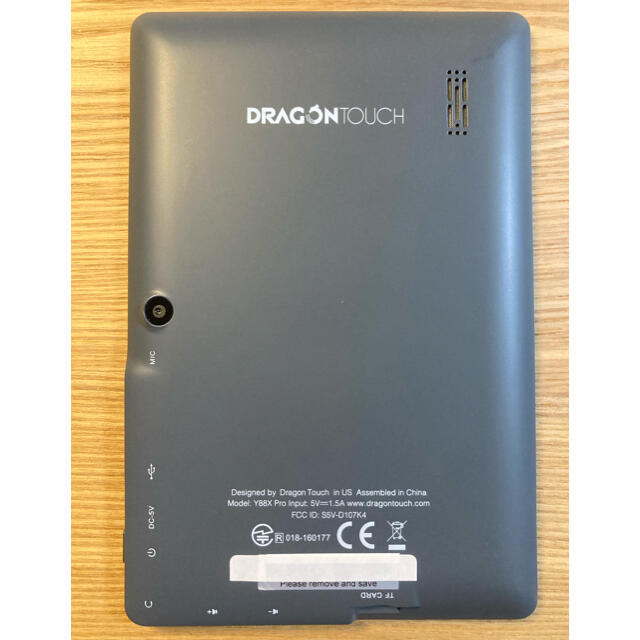 Dragon touch タブレット 7インチ/ドラゴンタッチ Y88X PRO スマホ/家電/カメラのPC/タブレット(タブレット)の商品写真