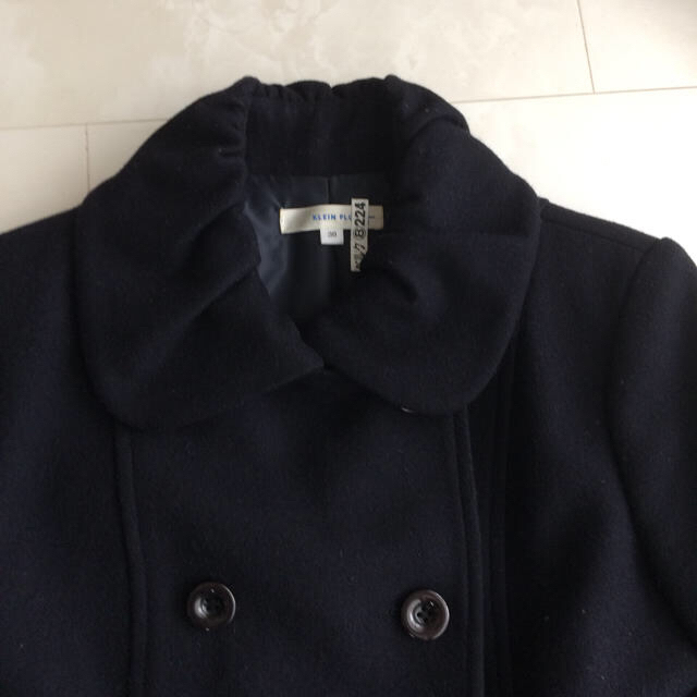 UNITED ARROWS(ユナイテッドアローズ)のネイビー七分袖♡変形Pコート レディースのジャケット/アウター(ピーコート)の商品写真