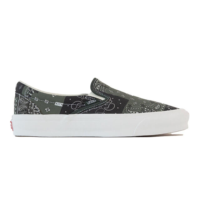 KITH VANS CLASSIC SLIP-ON BANDANA/SCARAB