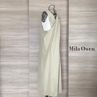 ミラオーウェン(Mila Owen)のMila Owen ミラオーウェン　バッククロスレイヤードカットワンピース(ロングワンピース/マキシワンピース)