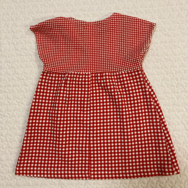 ZARA KIDS(ザラキッズ)のZARA kids baby ワンピース　ギンガムチェック キッズ/ベビー/マタニティのベビー服(~85cm)(ワンピース)の商品写真