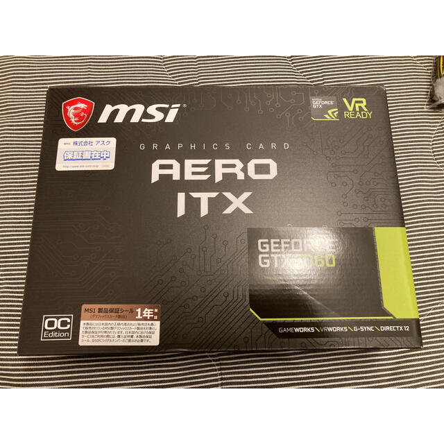 MSI GTX1060 AERO 6GB