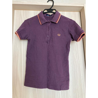 FRED PERRY - FRED PERRY パープル半袖ポロシャツの通販 by まる's