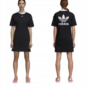 アディダス(adidas)のadidas originals ワンピース ブラック(ミニワンピース)