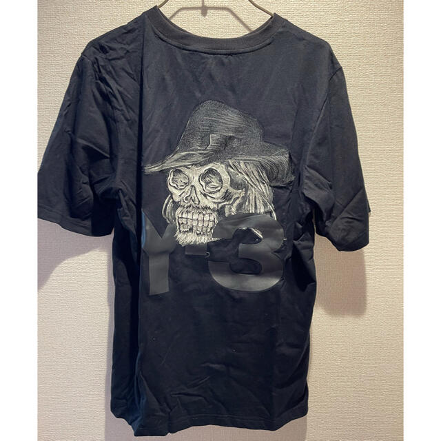 値下げ　Y-3 YOHJI SKULL TEE BLACK