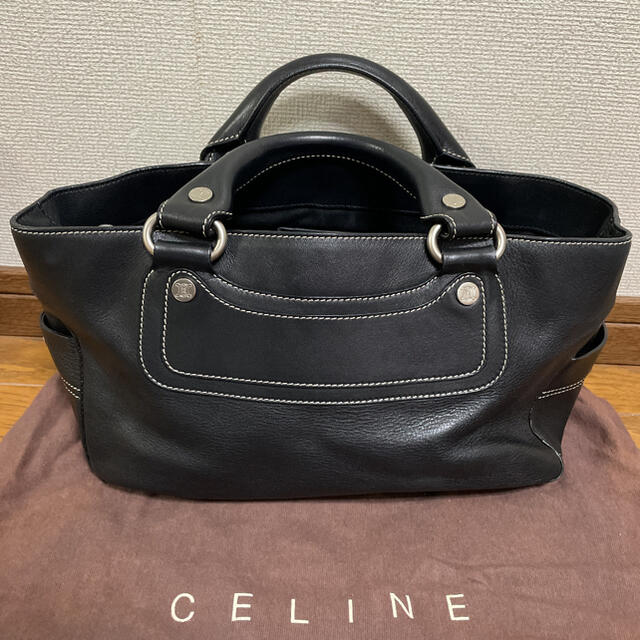 廃盤】CELINE セリーヌ ブギーバッグ ハンドバッグ トートバッグ(黒