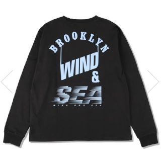 シー(SEA)のWDS (D.T.R.T) BKLYN- L/S TEE / JET BLACK(Tシャツ/カットソー(七分/長袖))