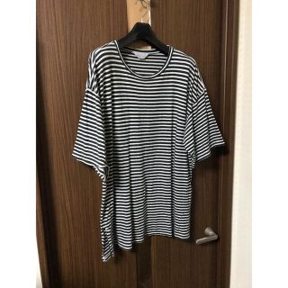 アンユーズド(UNUSED)のUNUSED ボーダー ビッグサイズTシャツ(Tシャツ/カットソー(半袖/袖なし))