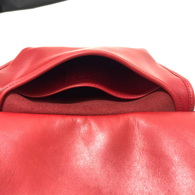 COACH(コーチ)の⭐︎希少⭐︎オールドコーチ ショルダーバッグ ミニポシェット 赤 レディースのバッグ(ショルダーバッグ)の商品写真