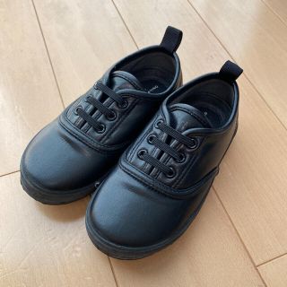 ユナイテッドアローズグリーンレーベルリラクシング(UNITED ARROWS green label relaxing)のフォーマル スニーカー 黒　16.5 17.0(フォーマルシューズ)