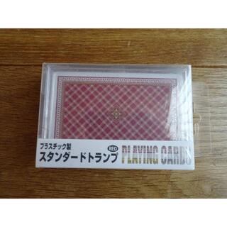新品！送料込み☆スタンダードトランプ　プラスチック製　RED(トランプ/UNO)