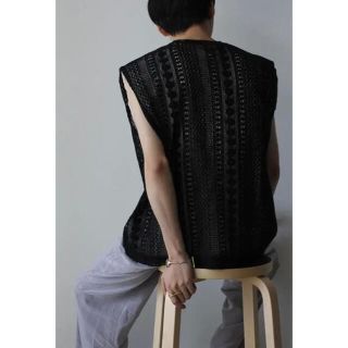 Our legacy 21ss Box Sleeveless Crochet