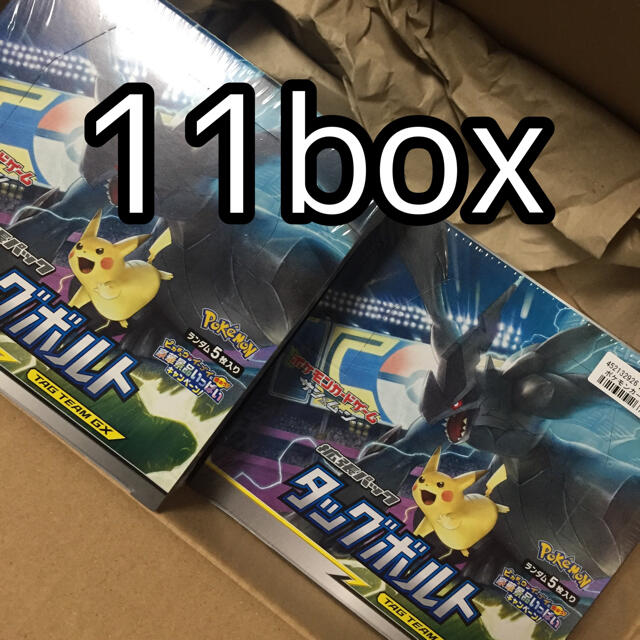 タッグボルト  11box ポケモンカード シュリンク付きエンタメ/ホビー