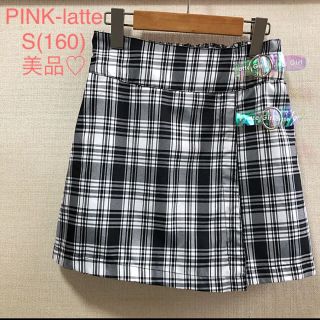 ピンクラテ(PINK-latte)のヤコ様専用　PINK-latte クリアサイドバックルスカパン　160(スカート)