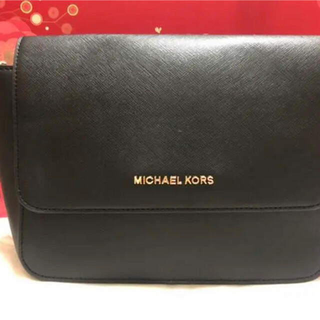 マイケル コース　MICHAEL KORS　ショルダーバッグ　 色：黒