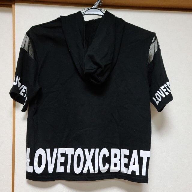 lovetoxic(ラブトキシック)のキッズ女の子パーカー、Tシャツセット キッズ/ベビー/マタニティのキッズ服女の子用(90cm~)(その他)の商品写真