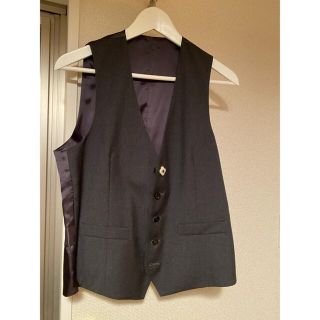 ボリオリ(BOGLIOLI)のLARDINI ラルディーニ　ベスト　ジレ　ネイビー(ベスト)