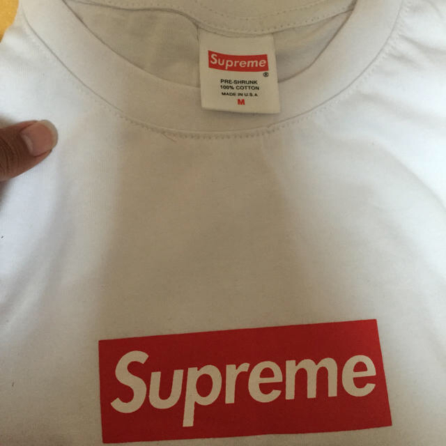 Supreme F&F BOX Logo Tee シュプリーム ファミリー＆フレンズモデルボックスロゴTシャツ 半袖カットソー ホワイト サイズXS 【221103】【新古品】【me04】