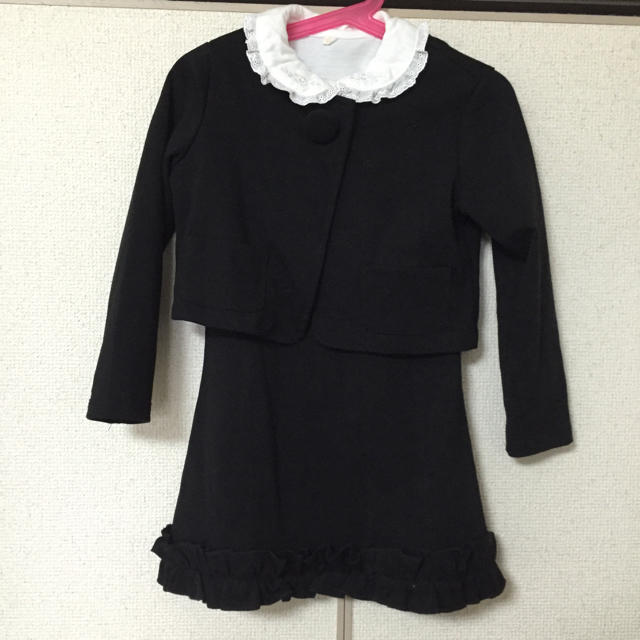 キッズフォーマル3点セット ☆サイズ100 キッズ/ベビー/マタニティのキッズ服女の子用(90cm~)(ドレス/フォーマル)の商品写真