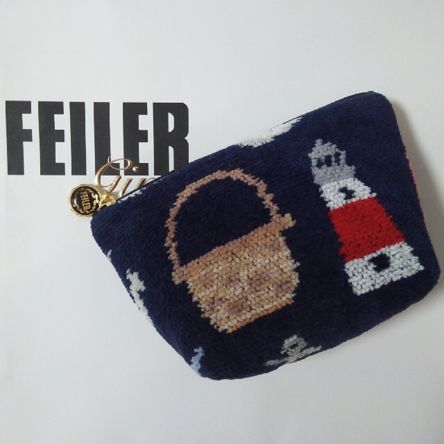 FEILER - フェイラー ナンタケットバスケット コラボ ポーチの通販 by ...