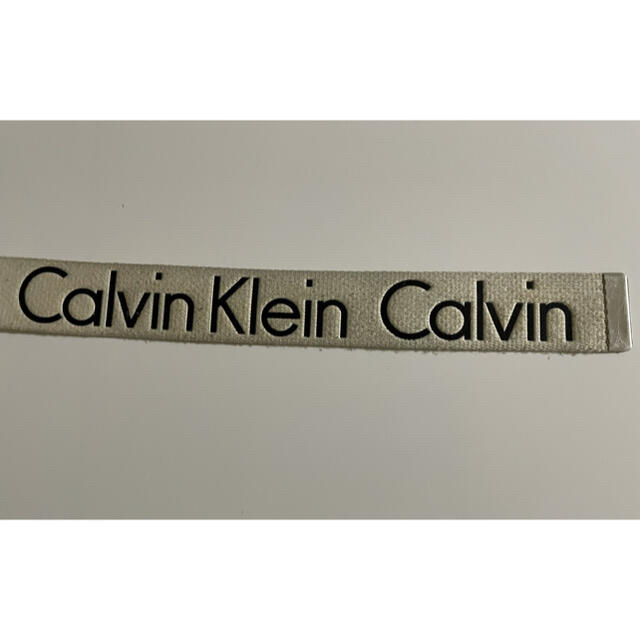 Calvin Klein(カルバンクライン)のカルバンクライン　ベルト　白　ホワイト メンズのファッション小物(ベルト)の商品写真