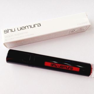 シュウウエムラ(shu uemura)のキノプー様専用shu uemura ラックシュプリアRD4♡(リップグロス)