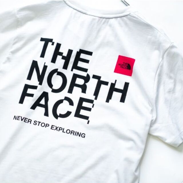 THE NORTH FACE(ザノースフェイス)の欧州限定◆ザ ノースフェイス　シャッターグラフィックTシャツ　日本XL相当 レディースのトップス(Tシャツ(半袖/袖なし))の商品写真