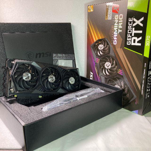 【非LHR】玄人志向 GeForce RTX 3070 8G 保証残有