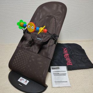 ベビービョルン(BABYBJORN)の【送料込】ベビービョルン 美品 バランスソフトエアーメッシュ バウンサー(その他)