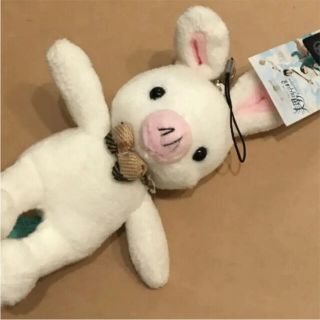 新品 ぶたうさぎ ぬいぐるみ ストラップ 300円 送料込み(ぬいぐるみ)