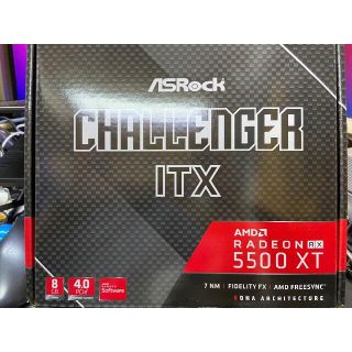 RADEON RX5500XT 8GB 新品動作確認済み(PCパーツ)