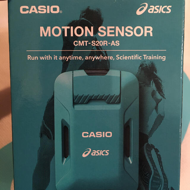 CASIO(カシオ)のCASIO asics motion sensor アシックスモーションセンサー スポーツ/アウトドアのトレーニング/エクササイズ(トレーニング用品)の商品写真