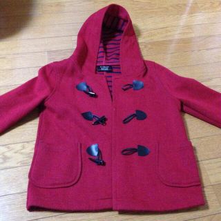 ダブルクローゼット(w closet)の赤ダッフルコート(ダッフルコート)