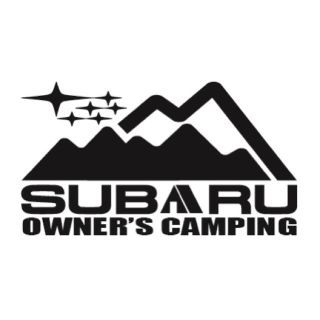 スバル(スバル)のSUBARU OWNER'S CAMPING White sticker【白】(その他)