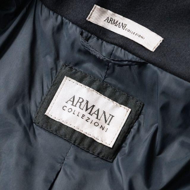 Giorgio Armani(ジョルジオアルマーニ)のARMANI/アルマーニコレッツォーニ/3WAYレイヤードコートベスト付52 メンズのジャケット/アウター(チェスターコート)の商品写真