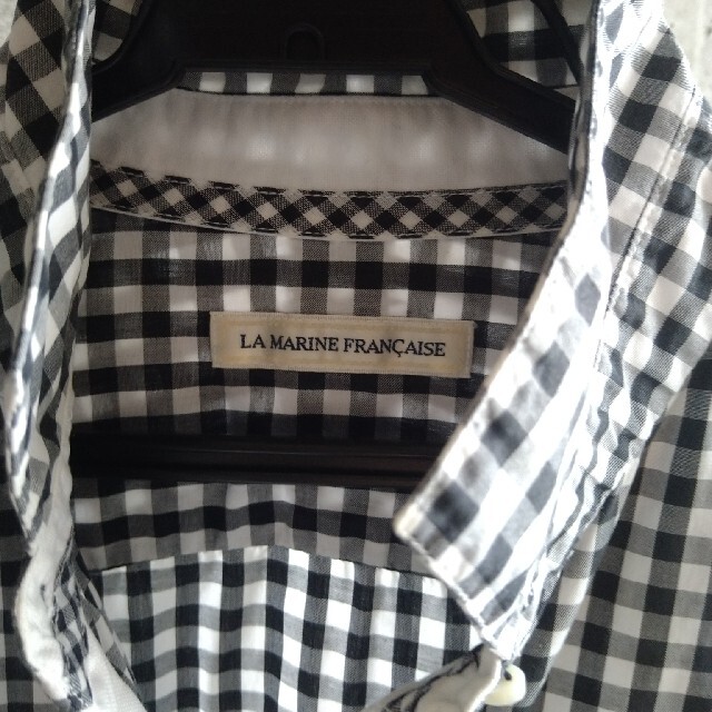 LA MARINE FRANCAISE(マリンフランセーズ)のLA  MARINE FRANCAISE　チェックシャツ レディースのトップス(シャツ/ブラウス(長袖/七分))の商品写真