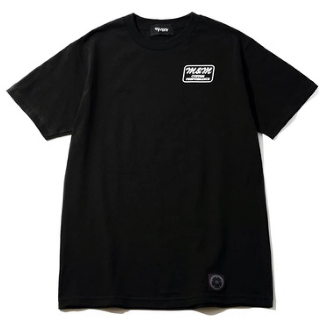 M&M(エムアンドエム)のM&M x MASSES 80's-T BLACK XL 新品未使用 メンズのトップス(Tシャツ/カットソー(半袖/袖なし))の商品写真