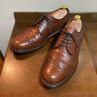 オールデン(Alden)の【Alden】レザーソウル別注 ロングウィングチップ ドレスシューズ(ドレス/ビジネス)