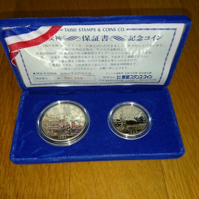 アメリカ🗽自由の女神 記念コインの通販 by at5252's shop｜ラクマ