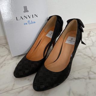 ランバンオンブルー(LANVIN en Bleu)のランバンオンブルー　パンプス　25cm 未使用(訳あり)(ハイヒール/パンプス)