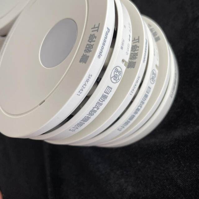 Panasonic けむり当番・ねつ当番 計8個(ワイヤレス連動式火災警報器