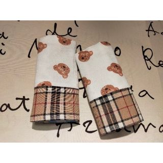 SALE♥　◇ー㉖抱っこ紐よだれカバー　パッド　エルゴ対応　テディベア　くま(外出用品)